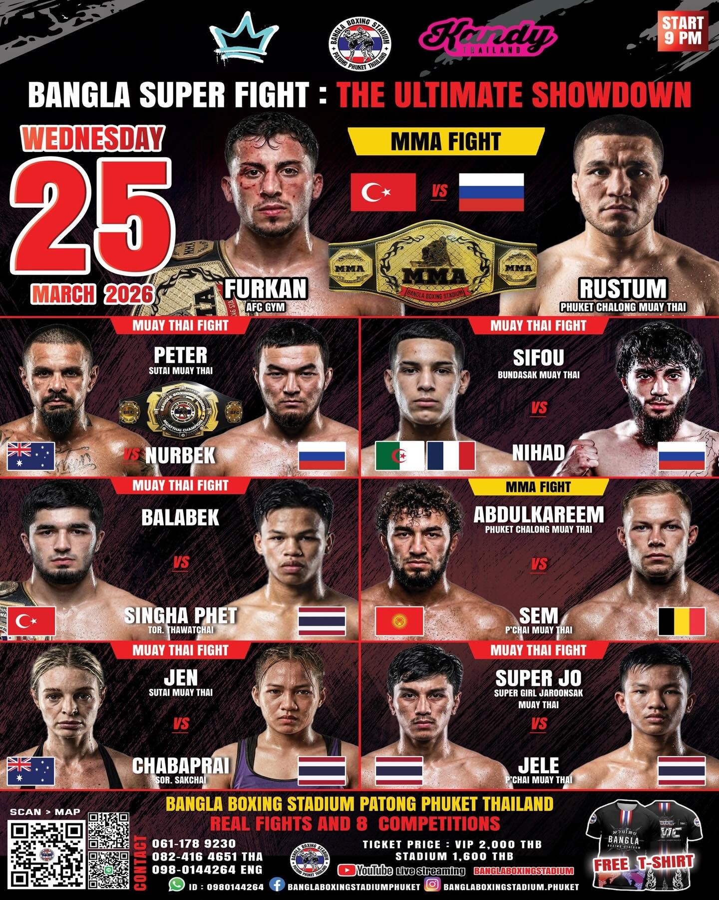 BANGLA SUPER FIGHT : THE ULTIMATE SHOWDOWN 25 MARCH 2026